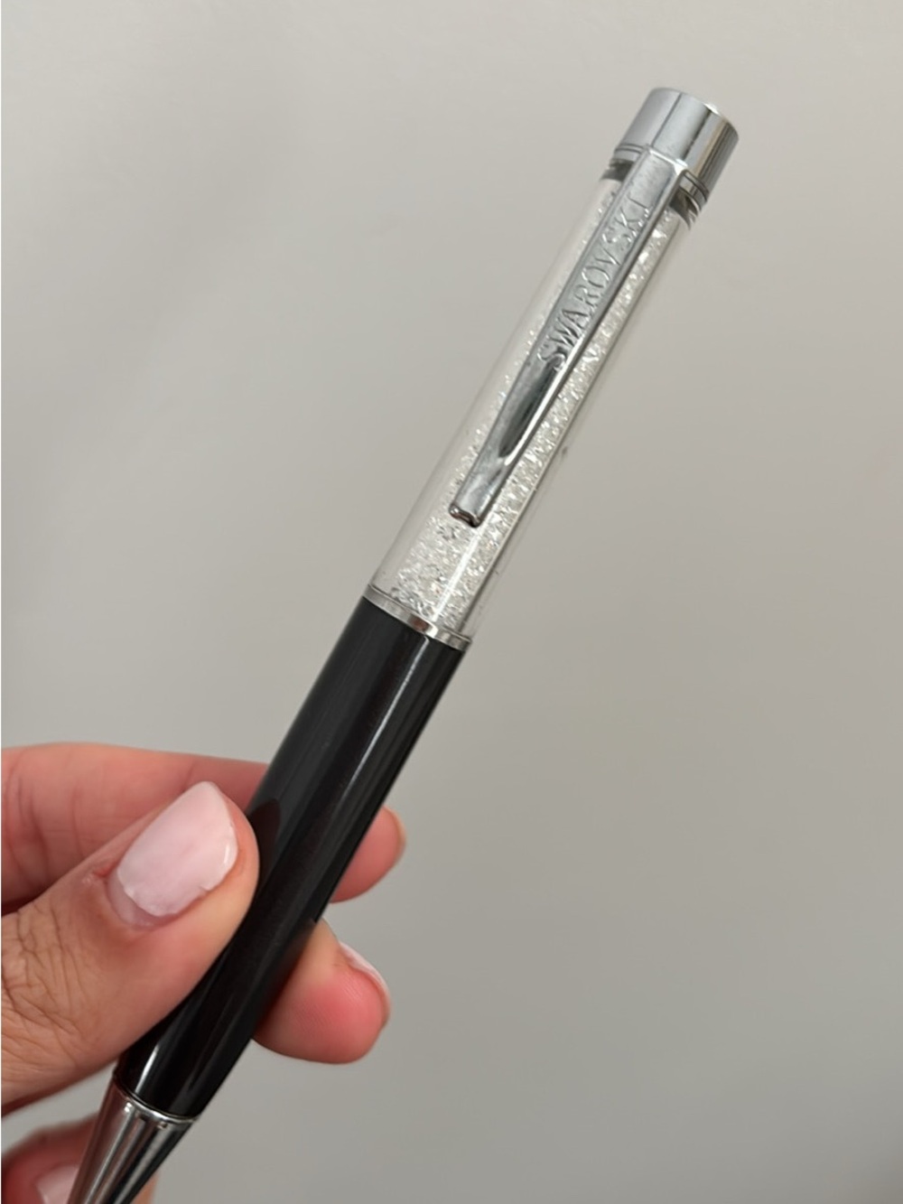 Swarovski Crystal Pen with Black Chrome